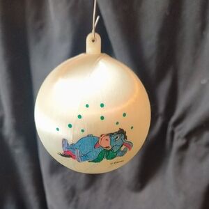 Disney Eeyore Ornament - Cream and Blue